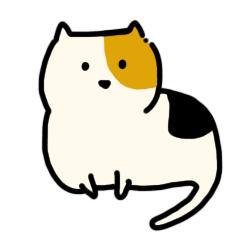 [LINEスタンプ] でぶねこは丸