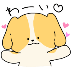 [LINEスタンプ] 毎日使える犬のスタンプ♪