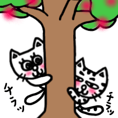 [LINEスタンプ] ミュウと寅吉のゆるーい日常②