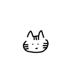 [LINEスタンプ] ちまっと猫