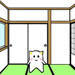 [LINEスタンプ] 白くてゆるい未知の生き物 ゆる吉さん