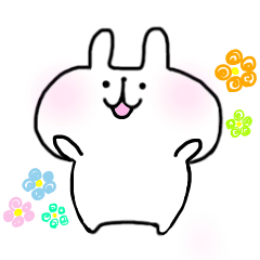 [LINEスタンプ] 毎日ひとことうさぎ