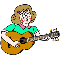 [LINEスタンプ] おにぎりのり子の楽器シリーズ