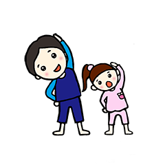 [LINEスタンプ] いなか姉妹。