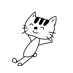 [LINEスタンプ] 治安悪猫