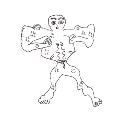 [LINEスタンプ] しゅんのお絵描きタイム