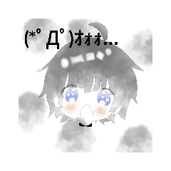 [LINEスタンプ] 奏奈風亜( * ॑˘ ॑*  ) ⁾⁾スタンプ