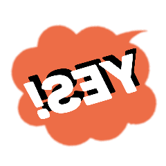 [LINEスタンプ] 裏吹き出し文字