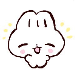 [LINEスタンプ] 毎日つかえる！うさぎのうーたん