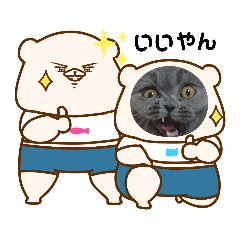 [LINEスタンプ] 猫のグーちゃん②