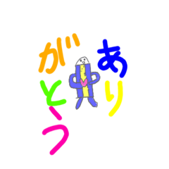 [LINEスタンプ] 消しゴムの1日