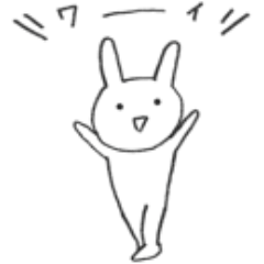 [LINEスタンプ] 使いがってのいいうさぎ