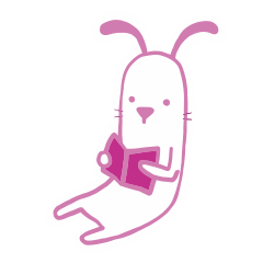 [LINEスタンプ] ながうさぎ(インドア派)