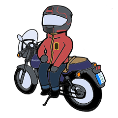 [LINEスタンプ] みずきさん（NonAlcoholRider）