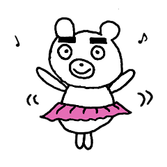 [LINEスタンプ] まゆぐまくん