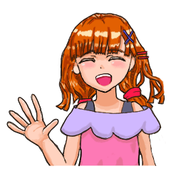 [LINEスタンプ] メイアユちゃんの日常の画像（メイン）