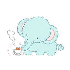 [LINEスタンプ] もふもふぱおちゃんスタンプ