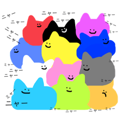 [LINEスタンプ] 新ねこゆる世界観