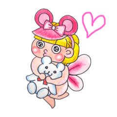 [LINEスタンプ] ふぇありーさゆちゃんです