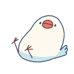 [LINEスタンプ] 文鳥トゥトゥ