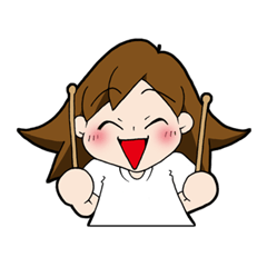 [LINEスタンプ] ドラム叩いて1年目