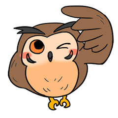 [LINEスタンプ] ミミズク氏の愉快なスタンプ