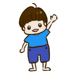 [LINEスタンプ] 2歳のおとこのこ