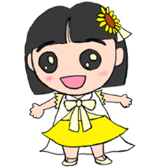 [LINEスタンプ] おはなっつー（妖精編）