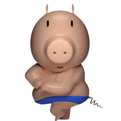 [LINEスタンプ] 栄光の豚のチャンチョ