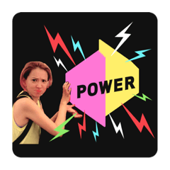 [LINEスタンプ] Fronte minori ❁︎ Power stamp