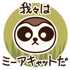 [LINEスタンプ] 毎日使える丁寧ミーアキャットのスタンプ