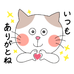 [LINEスタンプ] ネコのチッチ（毎日使える！）