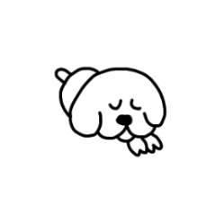 [LINEスタンプ] トイプーだもの