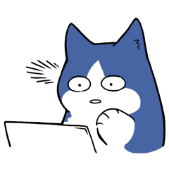 [LINEスタンプ] 働く猫の一週間