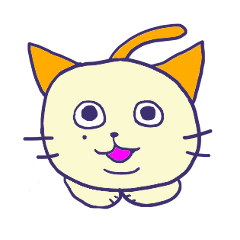 [LINEスタンプ] ホクロ☆にゃんこ