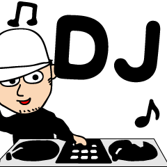 [LINEスタンプ] DJ Kさんスタンプの画像（メイン）