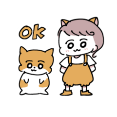 [LINEスタンプ] もふむにたち