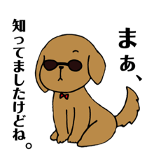 [LINEスタンプ] めがね犬