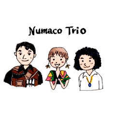 [LINEスタンプ] Numaco Trio