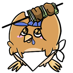 [LINEスタンプ] 鳥スタンプ（フクロウ）