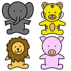 [LINEスタンプ] かわいい動物たちのご挨拶(敬語)