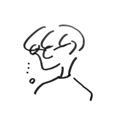 [LINEスタンプ] 韓国風手描きイラストの画像（メイン）