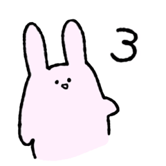 [LINEスタンプ] うさぴすたんぷ3