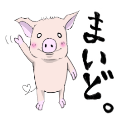 [LINEスタンプ] 西のぶーちゃん