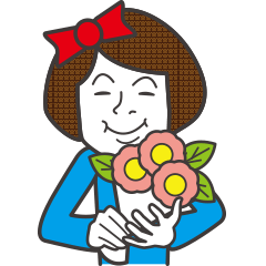 [LINEスタンプ] 赤いリボンの女子 日常2