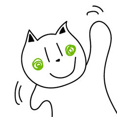 [LINEスタンプ] かわいい猫7