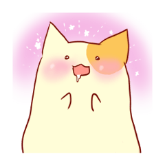 [LINEスタンプ] まん丸ねこのポンタ