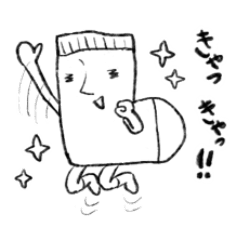 [LINEスタンプ] クツノシタさん