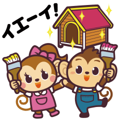 [LINEスタンプ] ペンキー＆ローラン