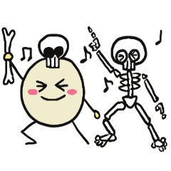 [LINEスタンプ] fluffysan's Halloween  英語バージョン